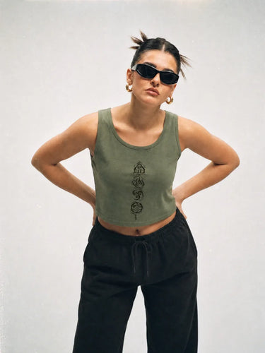 Avatar four elements Crop Tank
