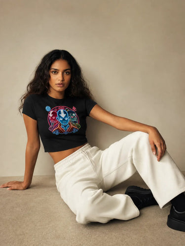 Avatar aang Avatar State Crop Top
