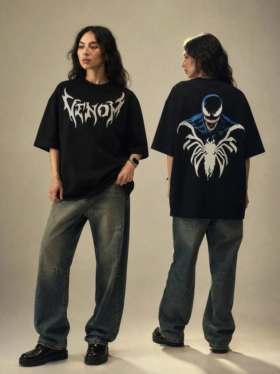 Venom Oversized T Shirt For Women 