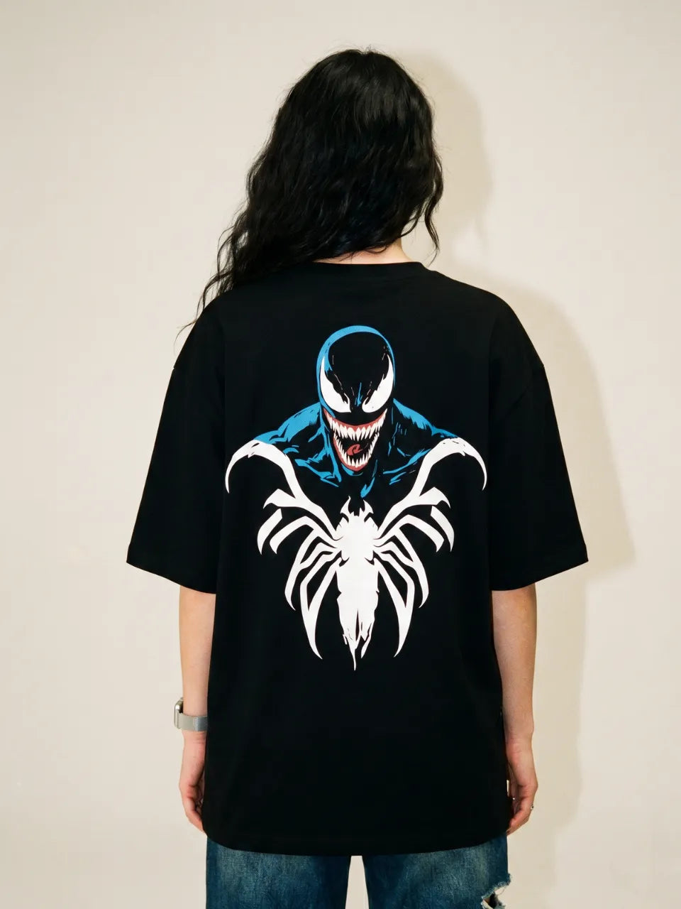 Venom Oversized T Shirt For Women Back