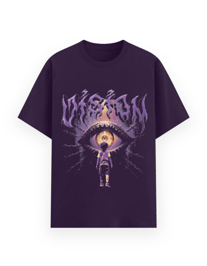 Vision Basic T shirt Front Mockup