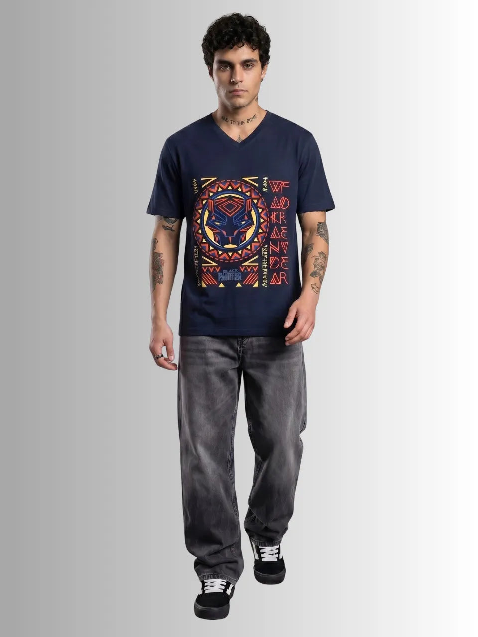 Wakanda Forever t shirt front