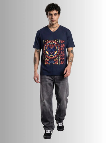 Wakanda Forever t shirt  standing front