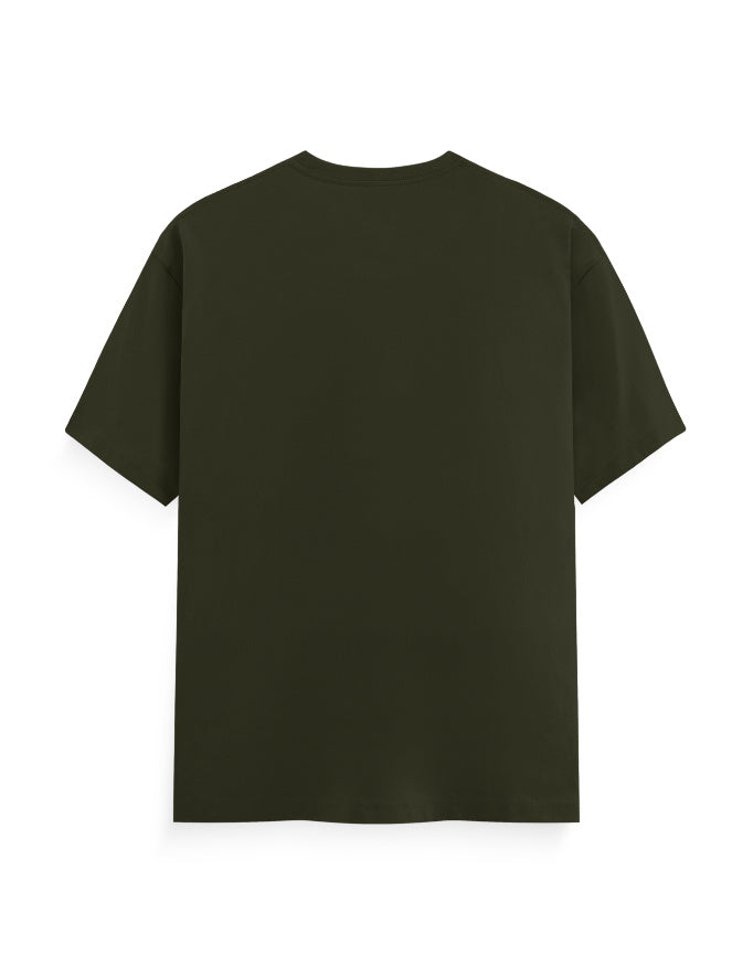 Warli art T shirt Back Mockup