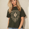 Warli art T shirt For Women front
