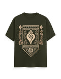 Warli art T shirt front Mockup