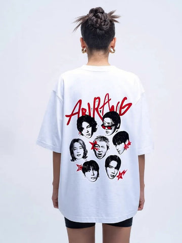 bts arirang t shirt female back