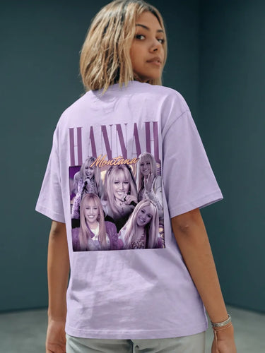 hannah montana t shirt back side