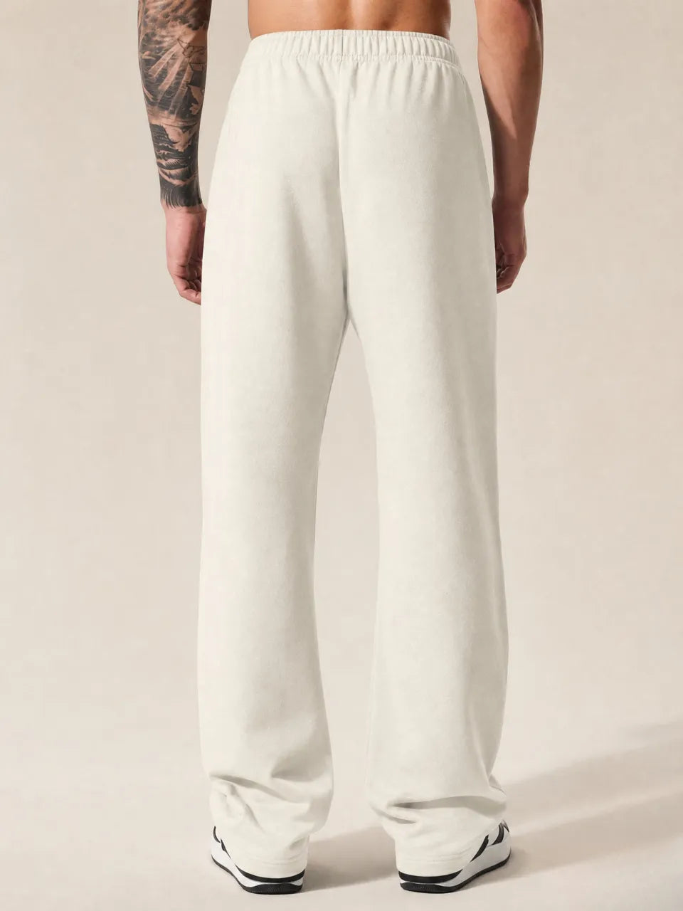 Axerios terry sweatpants fabric detail