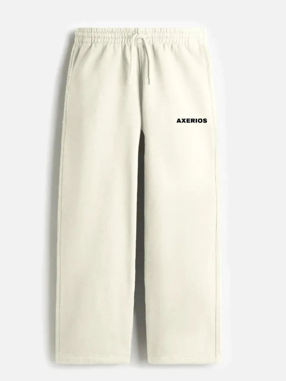 Men's wide leg sweatpants casual streetwear outfit
